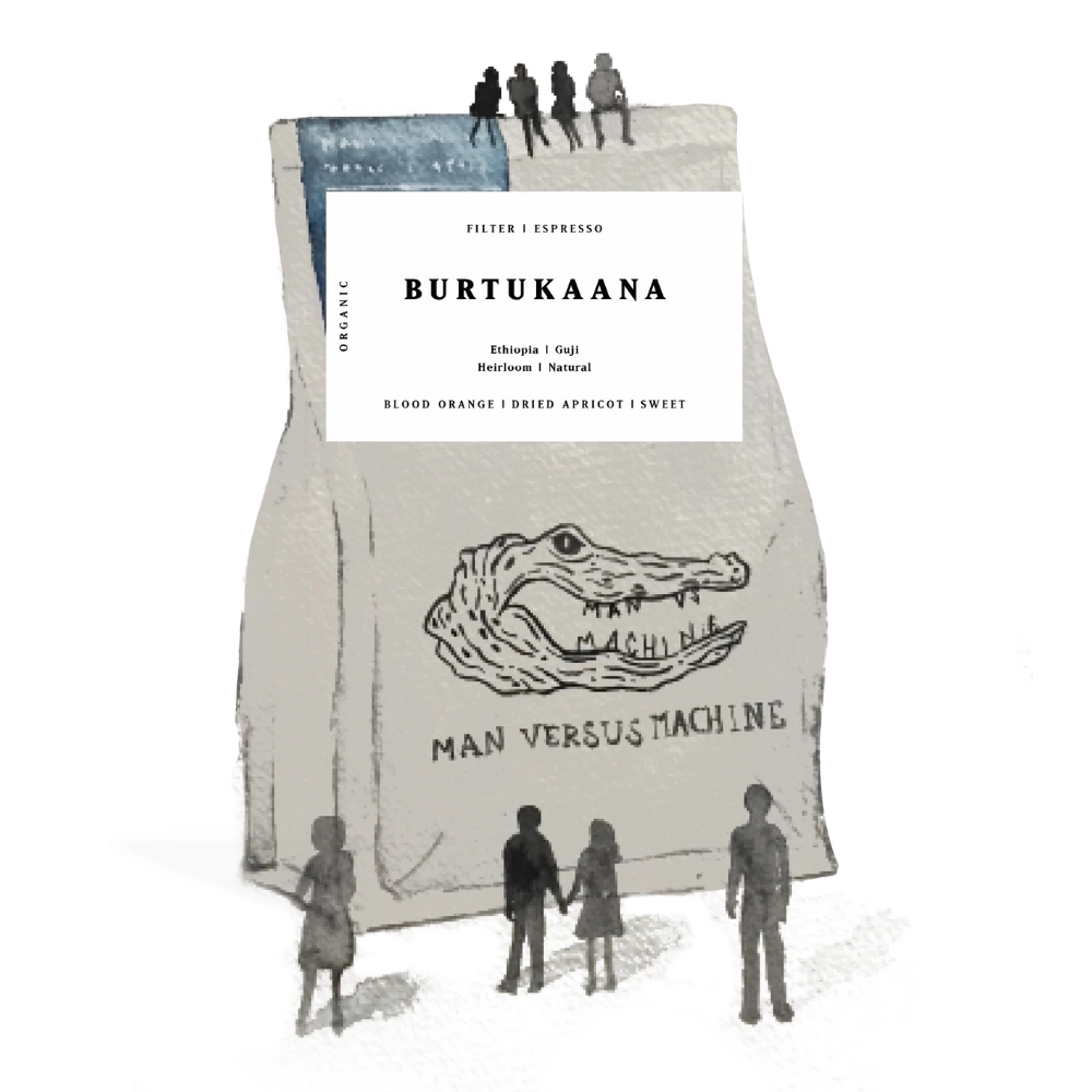 BURTUKAANA, ETHIOPIA, NATURAL, ORGANIC BURTUKAANA, ETHIOPIA, NATURAL, ORGANIC - Image 1